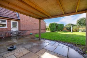 Covered seating area- click for photo gallery